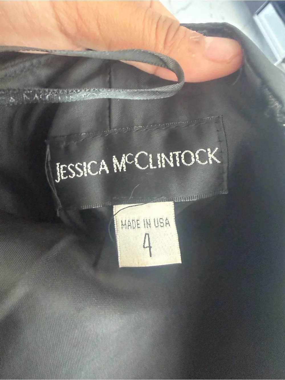 Jessica McClintock formal black
